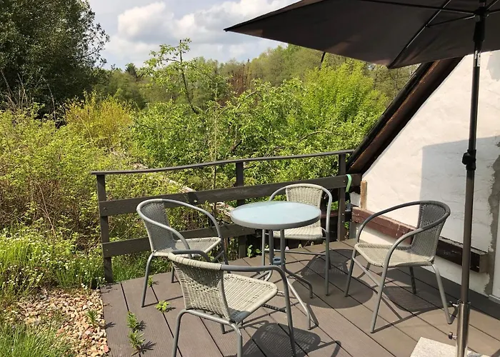 Romantikmuehle Heartlandranch 住宿加早餐酒店 Krummenau